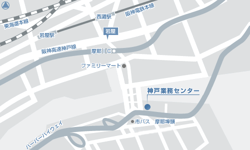 神戸OFFICE：地図