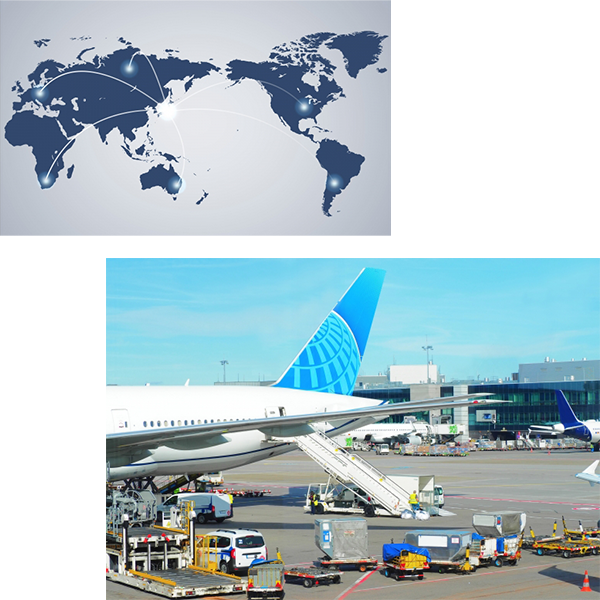 航空部門の特長